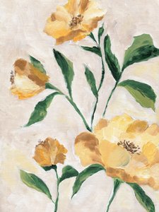 黄色い花々が咲き誇る