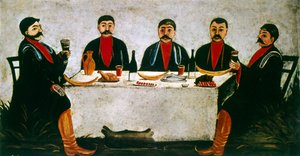 4王子の祝祭 作： Niko Pirosmani