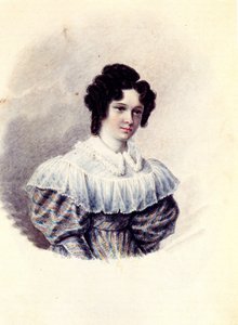 アレクサンドライヴァノフナダヴィドワ1802-1895の肖像 作： Nikolai Alexandrovich Bestuzhev