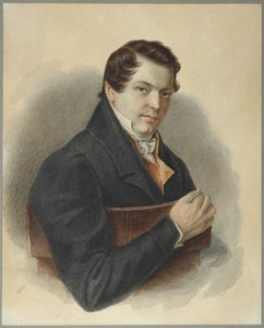 デカブリストミハイルナリシキンの肖像1798-1863、1832 作： Nikolai Alexandrovich Bestuzhev
