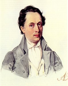 Leopold Niemirowski 1810-1883、1843年の肖像 作： Nikolai Alexandrovich Bestuzhev