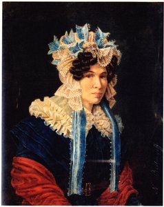 Lyubov Ivanovna Stepovaya 1783-1858、1927年の肖像 作： Nikolai Alexandrovich Bestuzhev
