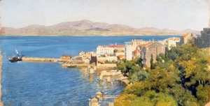 クリミア海岸 作： Nikolai Alexandrowitsch Jaroschenko