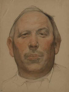 デミャンベドニーの肖像1883-1945、1920年代 作： Nikolai Andreevich Andreev