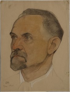 Leonid Borisovich Krasin 1870-1926、1921の肖像