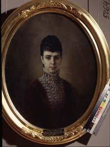 デンマーク1847-1928年のダグマー王女、マリアフョードロヴナ女帝の肖像