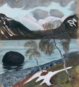 ヨルスター湖 作： Nikolai Astrup