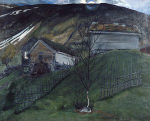 月光 作： Nikolai Astrup