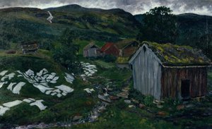 雨天の雰囲気 作： Nikolai Astrup