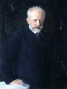 チャイコフスキー、クルネツォフの絵 作： Nikolai Dmitrievich Kuznetsov