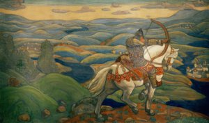 イリヤ・ムロメズ 作： Nikolai Konstantinowitsch Roerich