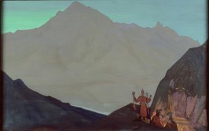 NKRoerich、Chenresig、Westtibet 作： Nikolai Konstantinowitsch Roerich