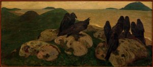 NKRoerich、運命の脅威 作： Nikolai Konstantinowitsch Roerich