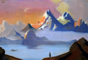 NKRoerich、チベット 作： Nikolai Konstantinowitsch Roerich