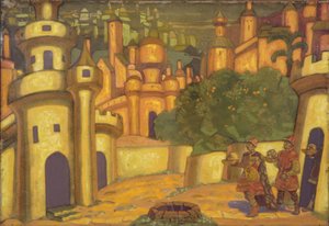 供物、1910 作： Nikolai Konstantinowitsch Roerich