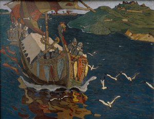 海外ゲスト、1902 作： Nikolai Konstantinowitsch Roerich