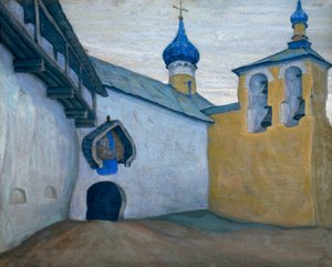 ペストコリー、クロスター-グワッシュフォンN、K。レーリッヒ 作： Nikolai Konstantinowitsch Roerich