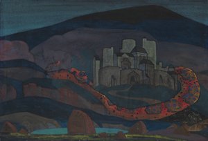 運命の都市、1914 作： Nikolai Konstantinowitsch Roerich