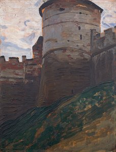 要塞タワー。ニジニノヴゴロド、1903 作： Nikolai Konstantinowitsch Roerich