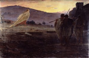 復活の使者、1867 作： Nikolai Nikolayevich Ge