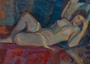 ヌード。 金星のゾーン、1919 作： Nikolai Pavlovich Ulyanov