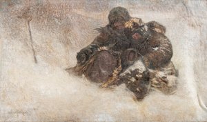吹雪。子供達 作： Nikolai Petrovich Bogdanov Belsky