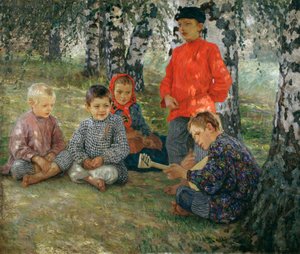 ヴィルトゥオーゾ、1891年。 作： Nikolai Petrovich Bogdanov Belsky