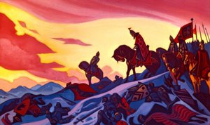 アレクサンドル・ネフスキー 作： Nikolai Konstantinowitsch Roerich