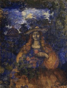 G.ビゼーによるオペラカルメンのデザイン、c。 1905 作： Nikolaj Nikolaevic Sapunov