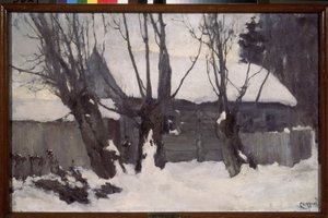ハイバー。 Peinture de Nikolay Nikolevich Sapunov (Sapunov) (1880-1912)、huile sir toile 作： Nikolaj Nikolaevic Sapunov