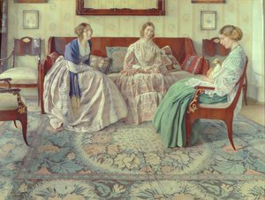 3人の女性、1916 作： Nikolay Filippovich Petrov