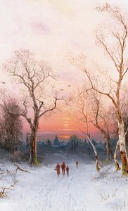 帰宅 作： Nils Hans Christiansen