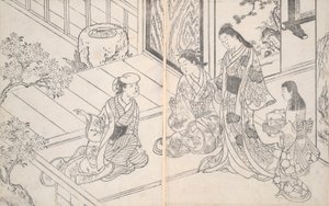 国内のシーン 作： Nishikawa Sukenobu