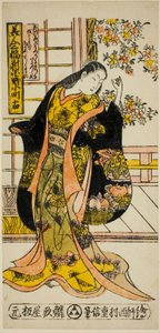 おの の 小町、 ｆろｍ あ せｔ おｆ Ｔｈレエ ベアうち絵ｓ （美人 三幅対） 作： Nishimura Shigenobu