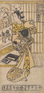 梅川家。 作： Nishimura Shigenobu