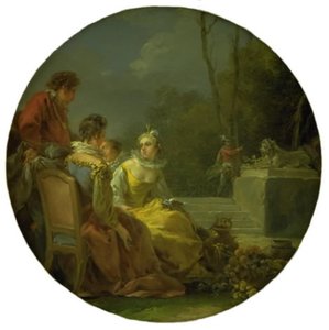 公園の人物 作： Noel Halle