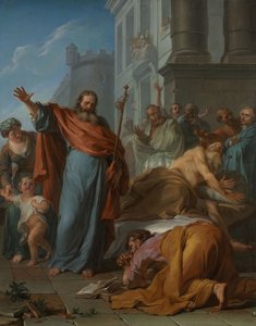 セントジェームス大帝の奇跡、1726 作： Noel Nicholas Coypel