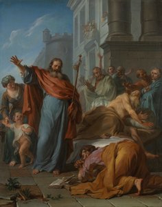 聖ヤコブ大帝の奇跡 作： Noël Nicolas Coypel