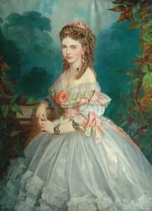 ヘンリーバターフィールド夫人、1864年 作： Norbert Schroedl
