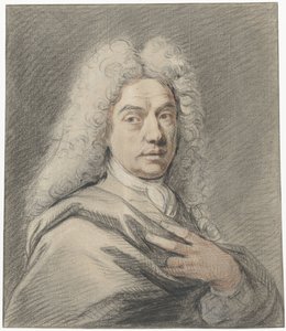 ノルベルト・ファン・ブルーメンの自画像 作： Norbert van Bloemen