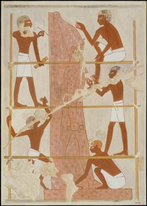 彫刻家たちの仕事場、レクミレの墓 作： Norman de Garis Davies