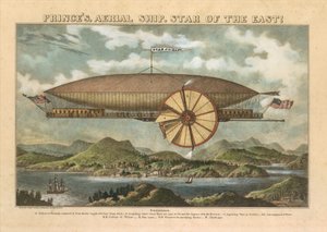 プリンスの空中戦艦。 東の星!, 19世紀., 19世紀. 作： Norris