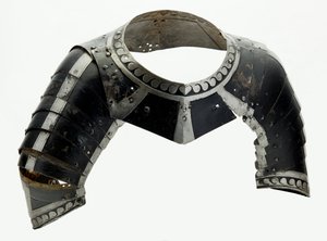 アルメインカラー、c.1580（モダンレザーで塗装されたスチール）