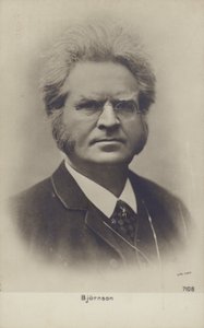 Bjornstjerne Bjornson（1832-1910）、ノルウェーのノーベル賞受賞作家 作： Norwegian Photographer