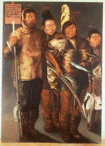 ベルゲンのグリーンランド出身の有色人種 作： Norwegian School