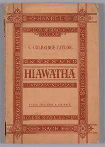 ハイアワサの歌 Op.30、1900年。 作： Novello and Company