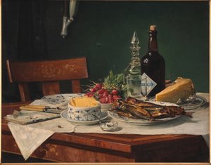 ランチテーブル 作： O.A. Hermansen