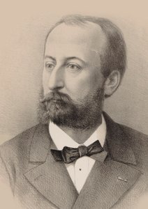 作曲家カミーユ・サン=サーンスの肖像 1835-1921, 1879. 作： Octave Edouard Jean Jahyer