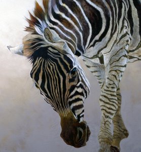 エクウス・ブルシェリ2（詳細）、2010年（キャンバスにアクリル画） 作： オディール・キッド