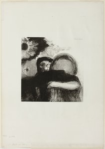 奇妙なジャグラー、オマージュからゴヤへのプレート5 作： Odilon Redon